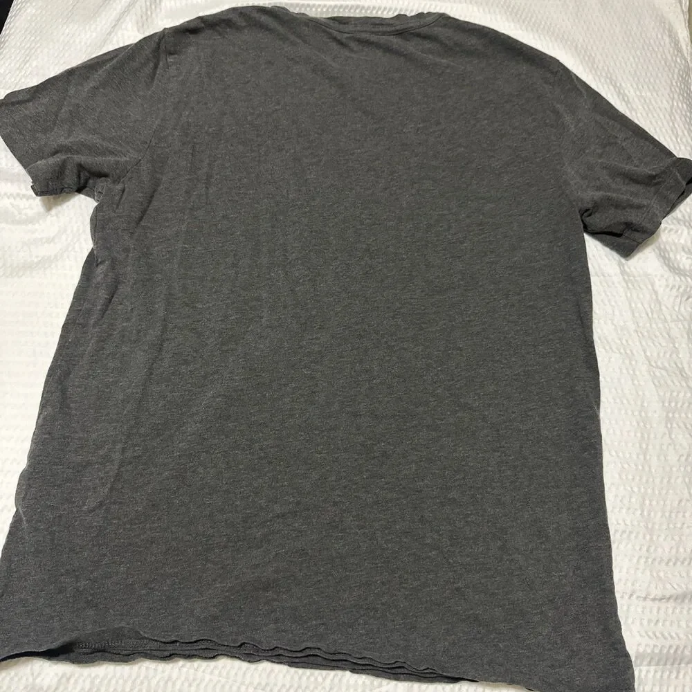 MENS ALL SAINTS CREW NECK LOGO SHORT SLEEVE T-SHIRT Slim Fit Size M